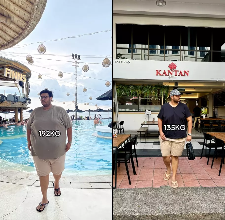 pria berat 200 kilogram diet demi menikahi kekasih © 2025 TikTok pria berat 200 kilogram diet demi menikahi kekasih © 2025 TikTok