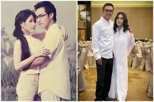 Potret pernikahan 9 pasangan seleb sinetron era 90-an, pesona Anjasmara bikin emak-emak nostalgia