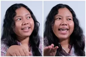 Biasa dipakai orang tirus, MUA ini jajal douyin makeup di wajah tembam, skill dan hasilnya tuai pujian