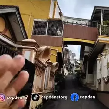 Viral penampakan rumah 1.000 pintu bak istana di gang senggol, pemiliknya ternyata bekas kuli bangunan