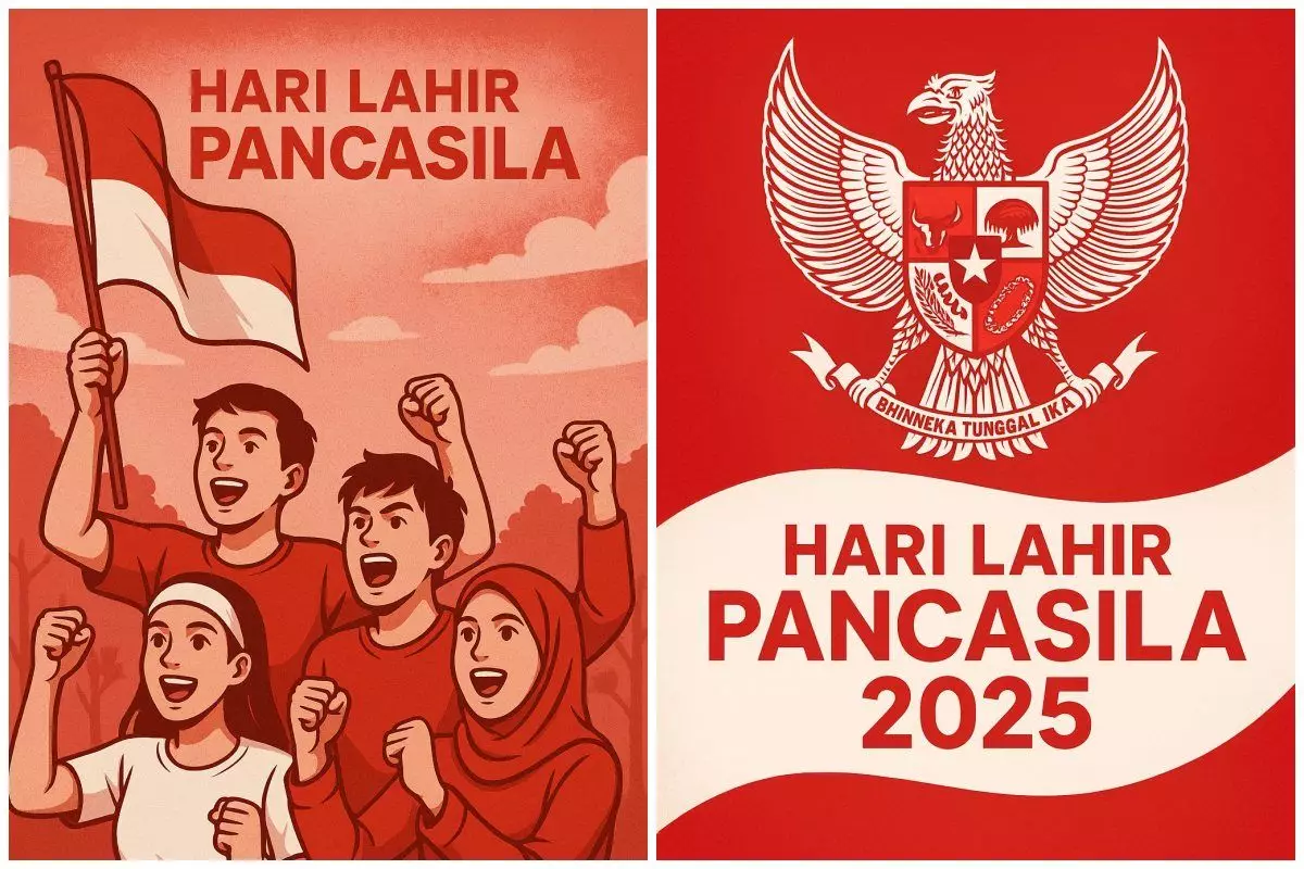 Ucapan selamat Hari Lahir Pancasila 1 Juni 2025, bijak, nasionalis, penuh makna