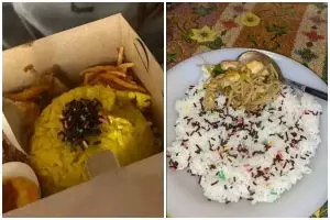 Cewek ini tunjukkan kebiasaannya makan berat bertabur meses, bisa bayangin rasanya nggak?