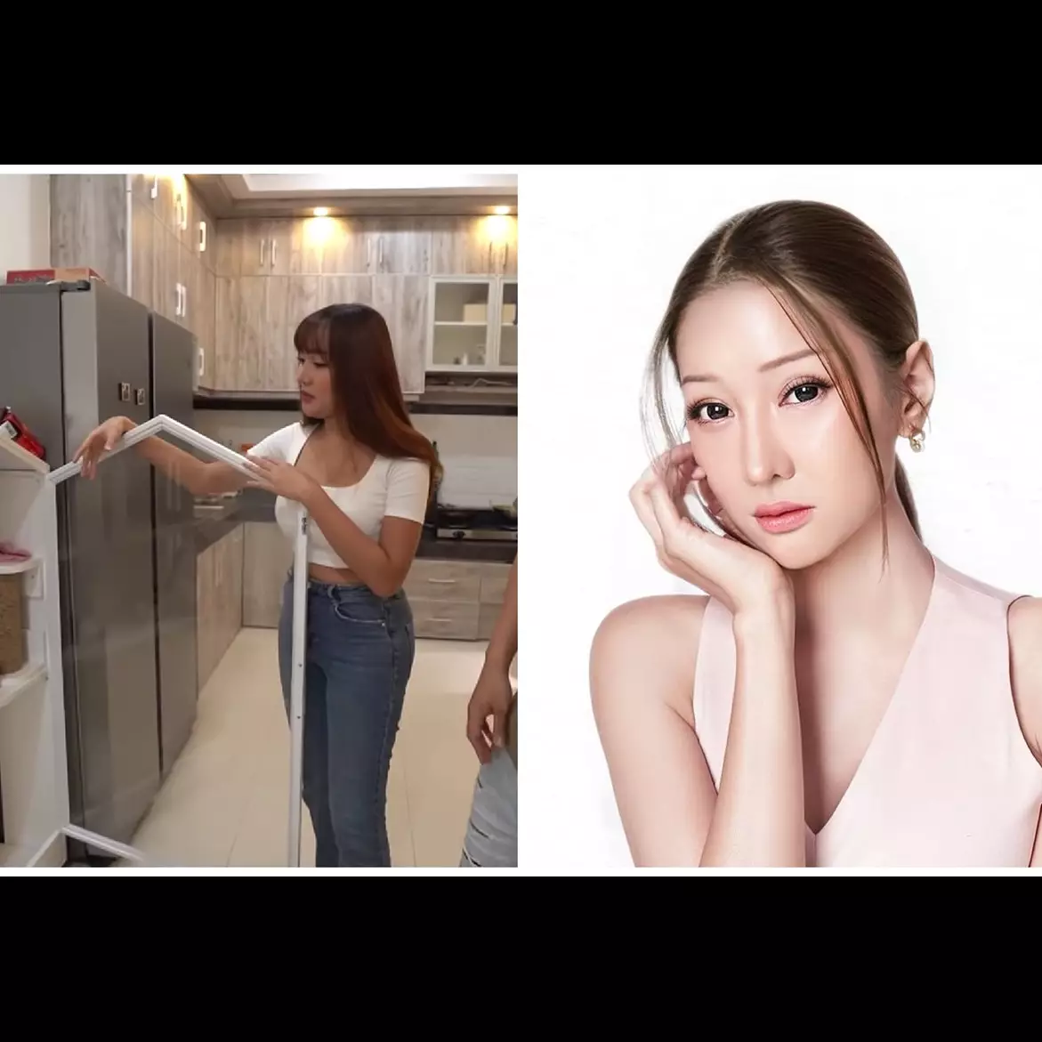 Mampu beli rumah Rp5 miliar secara cash, 7 cara Lucinta Luna menata dapur segaris dengan pintu masuk