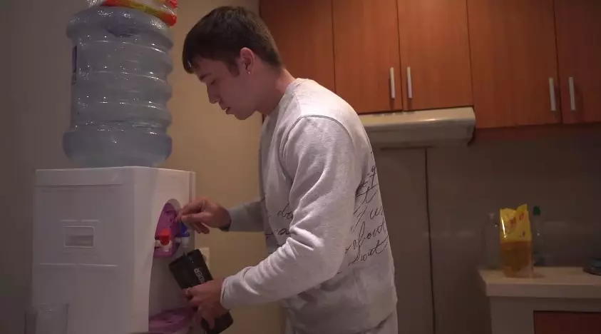 dapur Stefan William semi terbuka © YouTube