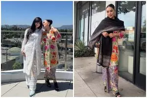 5 Potret Titi DJ di pernikahan Stephanie Poetri, tampil anggun dengan kebaya tradisional