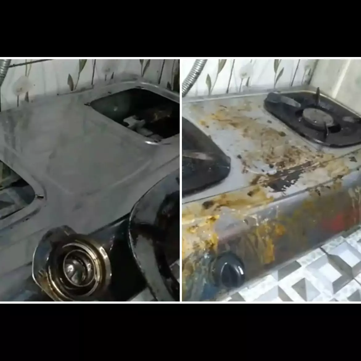 Trik melunturkan noda kerak dan karat di kompor tanpa diberi baking soda, cuma pakai 2 bahan dapur