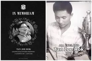 Legenda bulutangkis Tan Joe Hok meninggal dunia, pernah menjadi juara All England pertama
