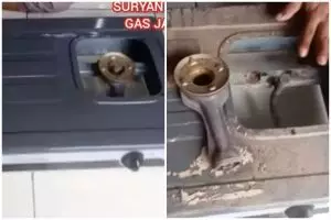 Trik simpel bersihkan karat bodi kompor tanpa digosok sitrun dan pasta gigi