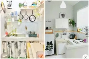 11 Desain dapur kecil dan rapi, bikin masak makin semangat meski ruangan bak gang senggol
