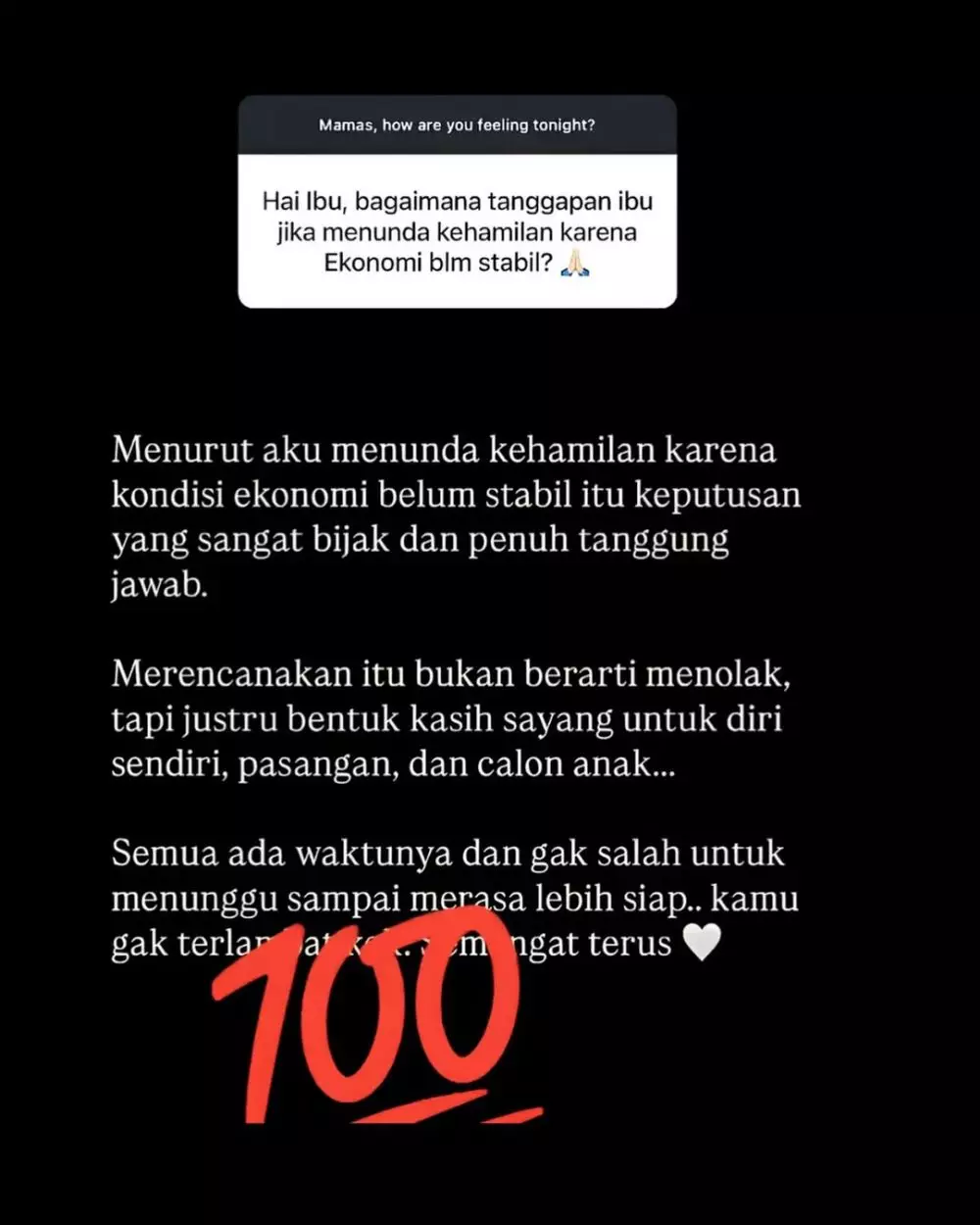 nikita willy beri jawaban bijak soal tunda kehamilan © 2025 Instagram