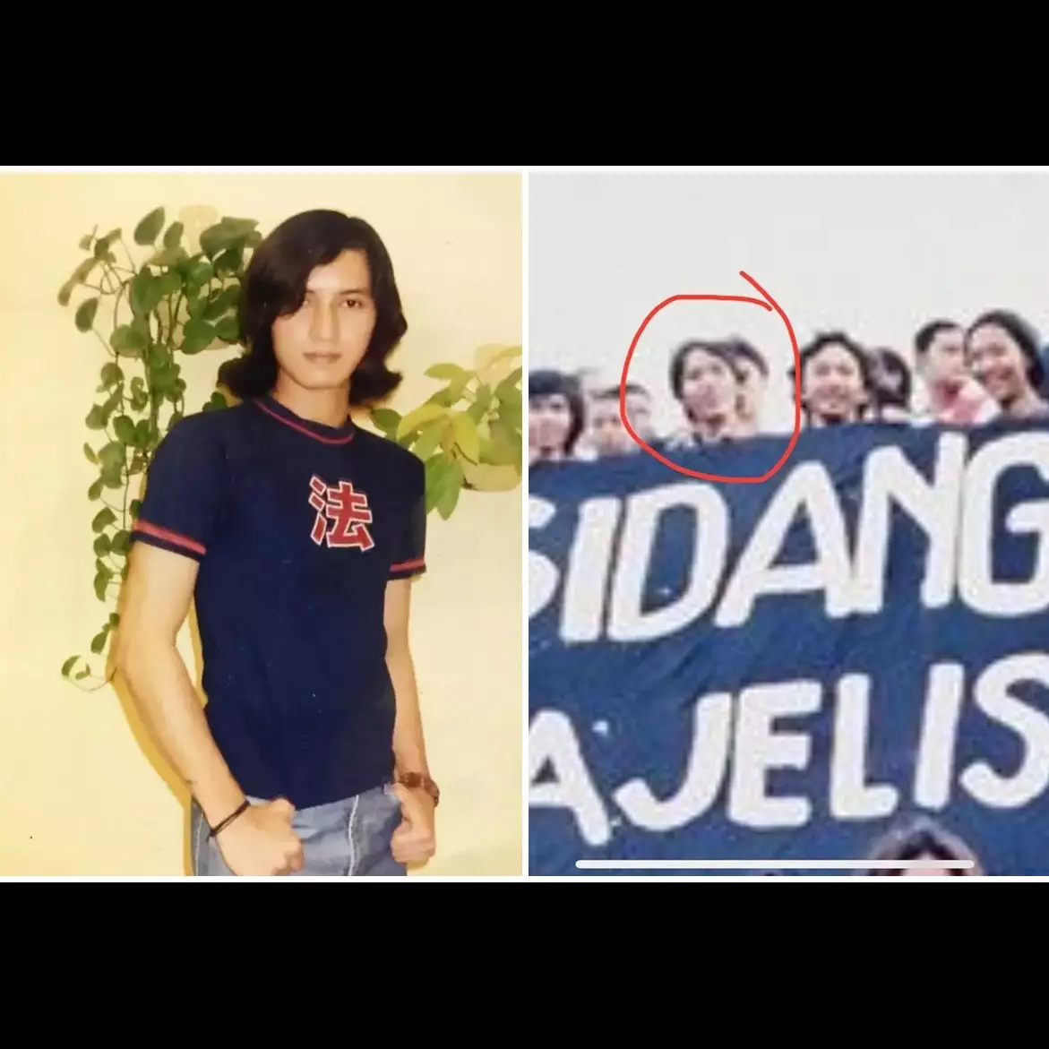 Momen Desta ikut demo 1998 curi perhatian, intip potret lawas 9 presenter pria saat kuliah