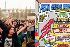 Pesta Bebas Berselancar 2025 gandeng 17 line-up ternama, siapa saja mereka?