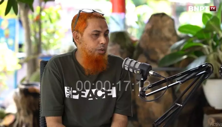 mantan napi teroris umar patek banting stir © 2025 berbagai sumber