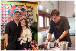 Didesain terbuka, ini 5 cara Rendy Kjaernett dan Lady Nayoan menata dapur sederhananya tak sumpek