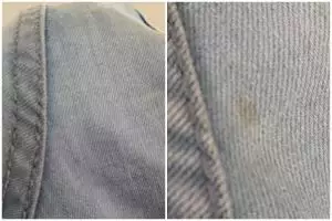 Noda kuning di celana jeans tak perlu disikat kuat, bersihkan saja pakai 2 bahan dapur