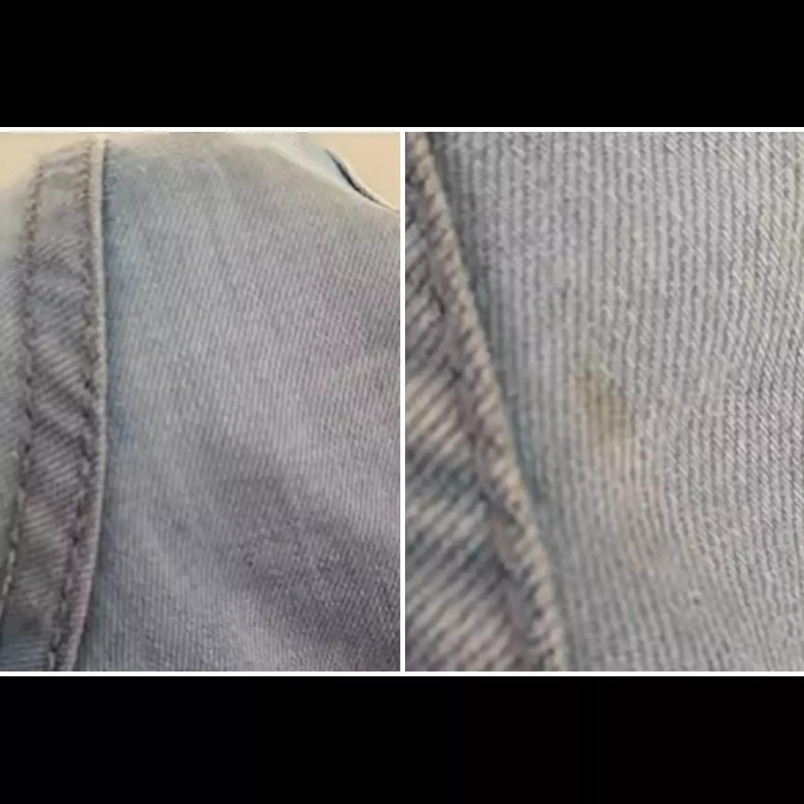 Noda kuning di celana jeans tak perlu disikat kuat, bersihkan saja pakai 2 bahan dapur