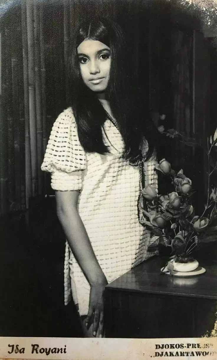 Istri Keenan Nasution Ida Royani masa mudanya © berbagai sumber