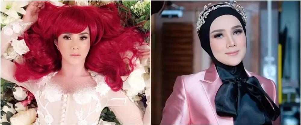 mulan jameela dulu dan kini bantah tudingan oplas © instagram