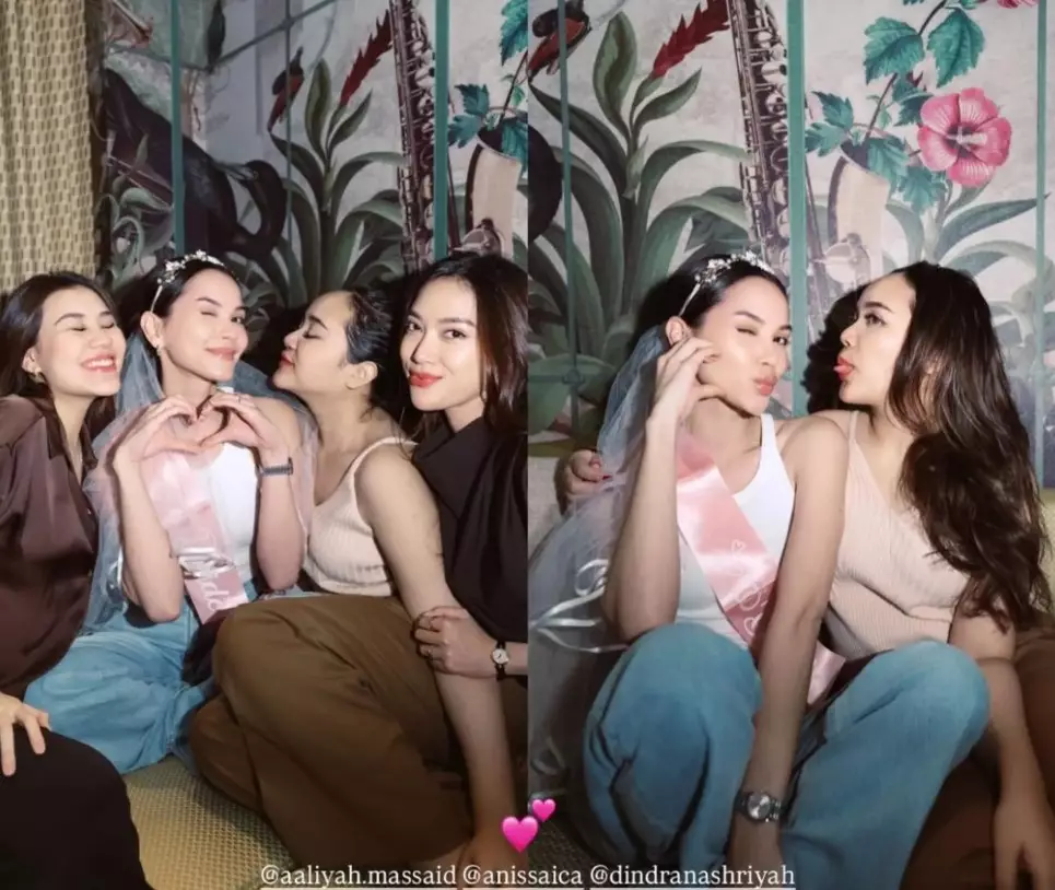 kejutan bridal shower Alyssa Daguise © berbagai sumber