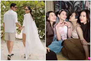 Tanpa heboh coret muka, ini 7 potret kejutan bridal shower Alyssa Daguise jelang nikah sama Al Ghazali