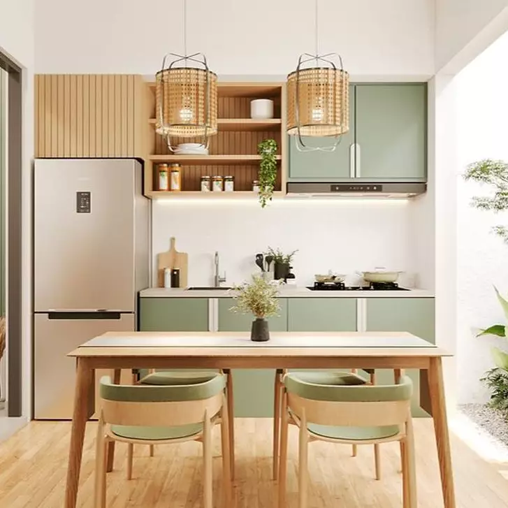 5 Inspirasi desain dapur terbuka ke taman yang bikin masak makin adem dan instagramable