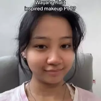 Skill meriasnya juara, transformasi wanita makeup ala tokoh wayang Srikandi ini hasilnya bikin takjub