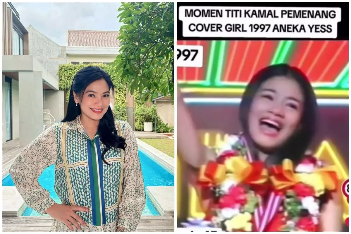 Kisah kemenangan Titi Kamal jadi gadis sampul Aneka Yess! 1997, tampil dadakan di panggung tanpa makeu
