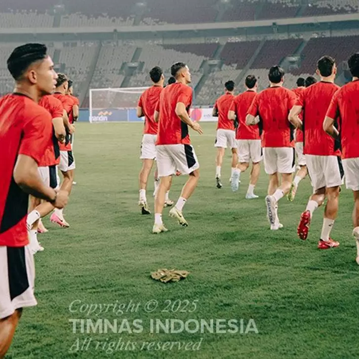 Presiden Pabowo nonton langsung Indonesia versus China di Stadion GBK, optimis Timnas menang
