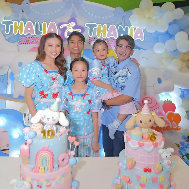 Ruben Onsu Sarwendah rayakan ultah kedua putrinya © Instagram Ruben Onsu Sarwendah rayakan ultah kedua putrinya © Instagram