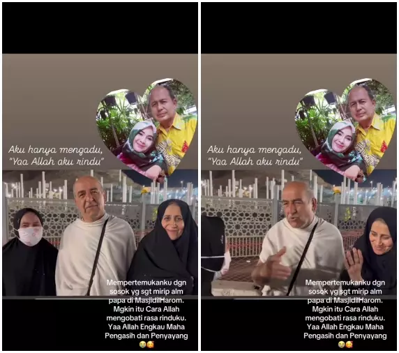 Wanita bertemu pria asal Iran mirip ayah saat di Makkah © 2025 TikTok