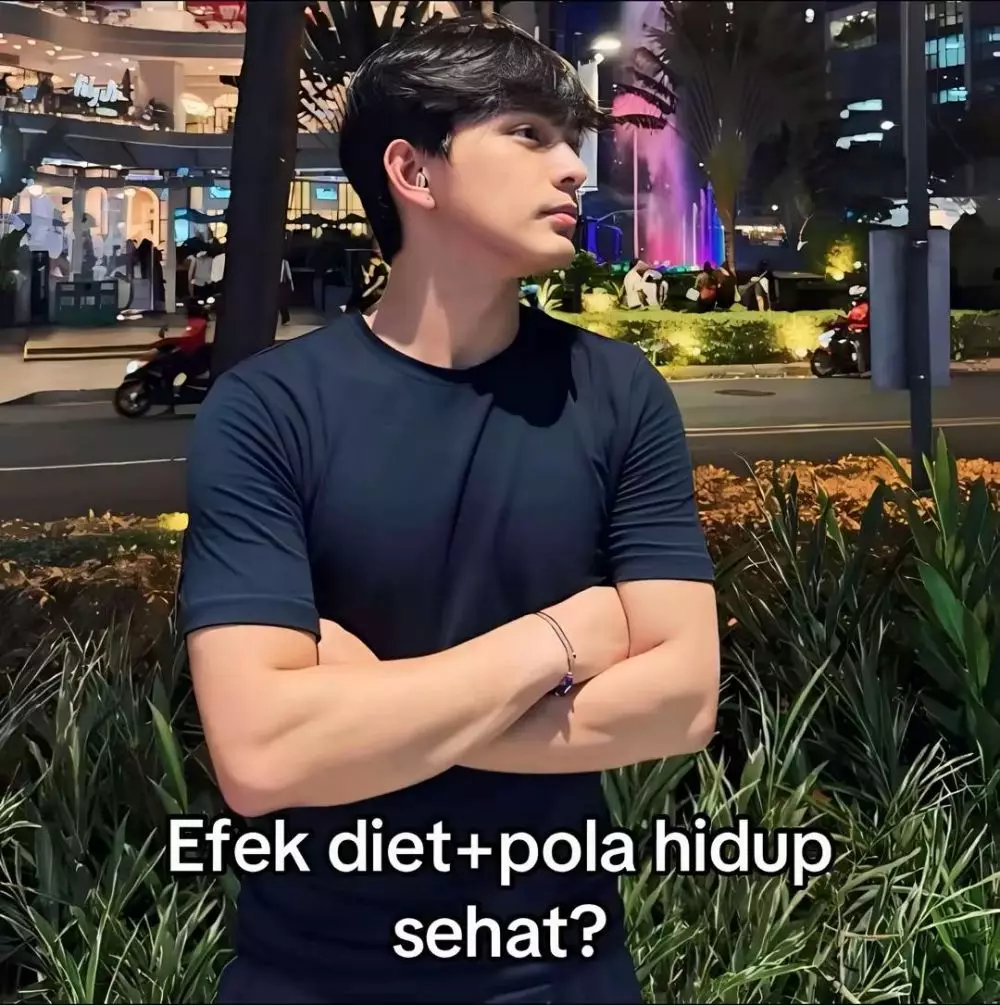 Pria diet 70kg dalam setahun gegara ditolak cewek © 2025 TikTok