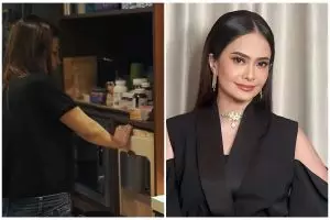 Penuh perabotan tapi tetap estetik, ini 7 cara Ersa Mayori menata dapur minimalis jadi homey abis