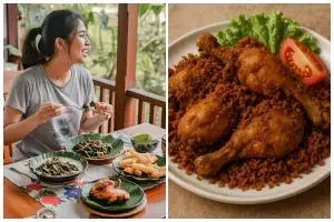 7 Resep lauk pendamping sayur daun singkong santan yang bikin makan makin nendang