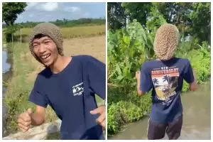 Kebayang babat sapi malah dijadiin topi oleh cowok ini? Gimana ngilangin baunya? Ini caranya
