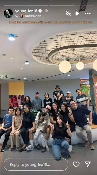 Young Lex dan Eriska Nakesya bertemu setelah cerai  © 2025 Instagram Young Lex dan Eriska Nakesya bertemu setelah cerai  © 2025 Instagram