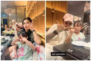 Sudah pisah tetap akur, 7 potret Young Lex dan Eriska Nakesya kompak momong anak usai cerai