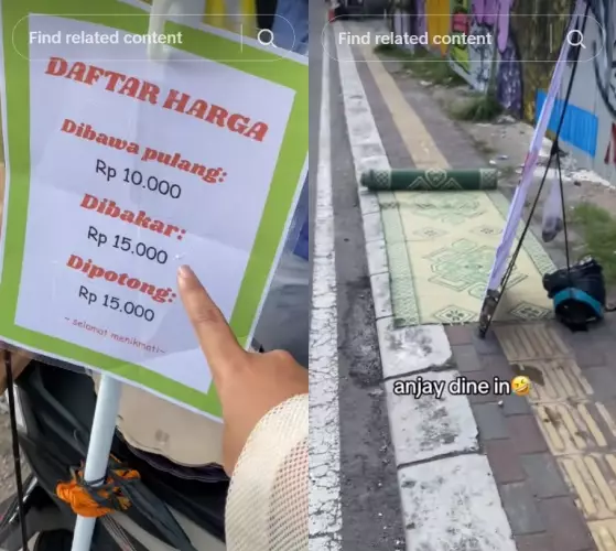 Viral pria ini buka jasa mancing keliling © TikTok