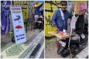 Viral pria ini buka jasa mancing keliling pakai motor, penampakan kolamnya unik diluar ekspetasi