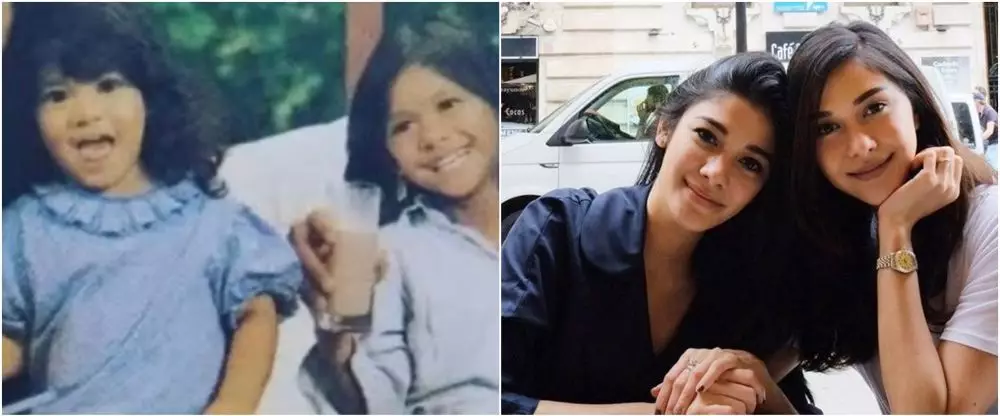 beda gaya dulu dan kini kakak beradik © instagram