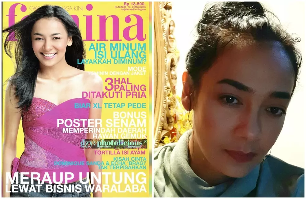 dulu dan kini ananda lontoh © Instagram dulu dan kini ananda lontoh © Instagram