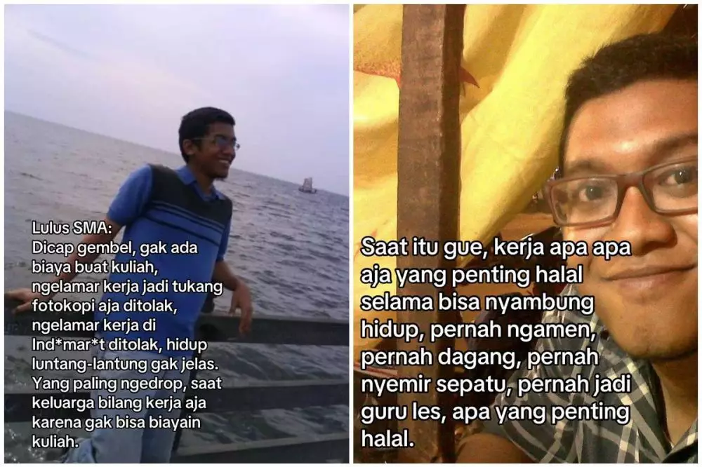 cerita pria disebut gembel jadi eselon © 2025 TikTok