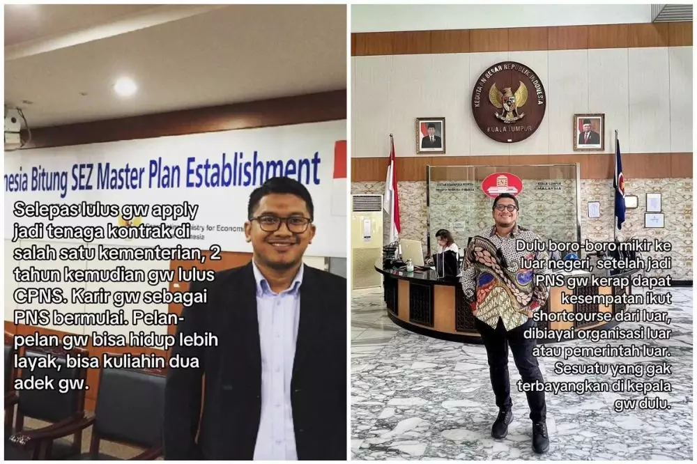 cerita pria disebut gembel jadi eselon © 2025 TikTok