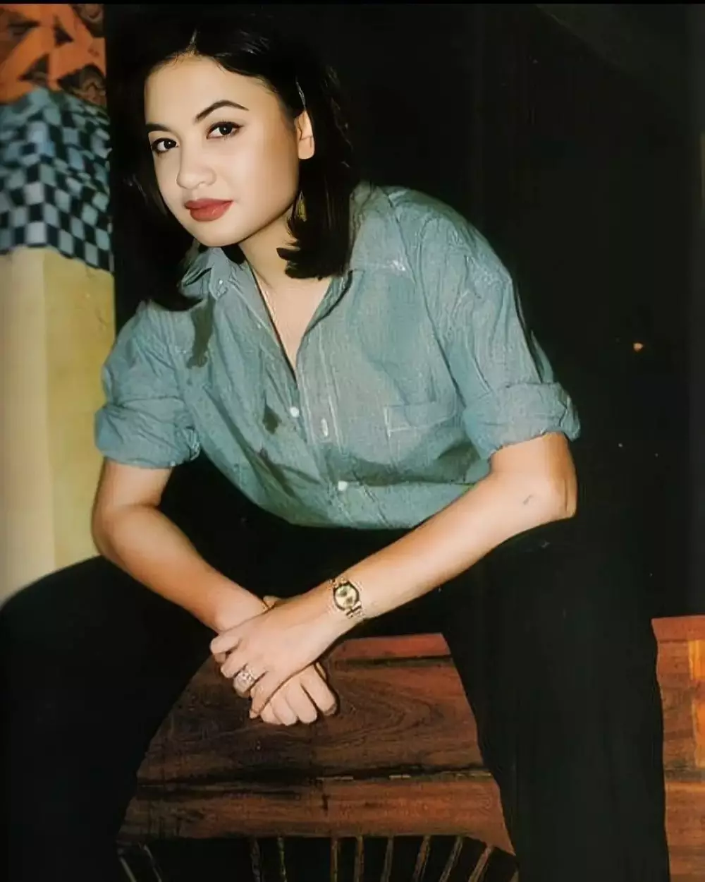 potret lawas sarah si doel anak sekolahan © instagram