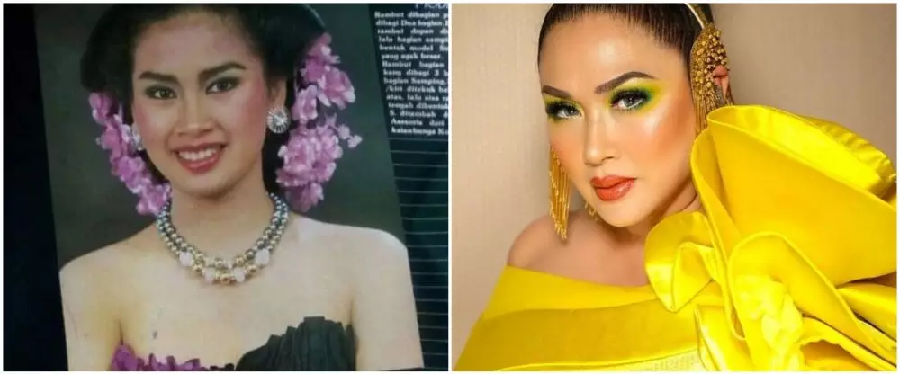 potret dulu dan kini Titi DJ © Instagram