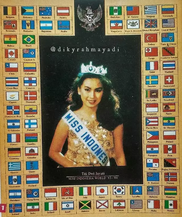 Eks peserta Miss World 1983 kini diva Indonesia © berbagai sumber Eks peserta Miss World 1983 kini diva Indonesia © berbagai sumber