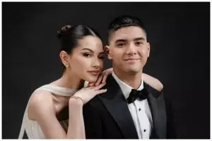 Elegan bak princess, ini 5 detail potret glam makeup Alyssa Daguise saat prewedding