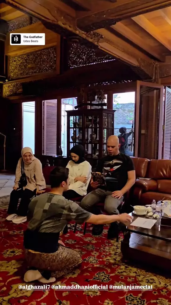 Gladi bersih siraman pernikahan Al Ghazali © 2025 brilio.net