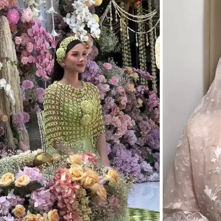 9 Detail makeup Alyssa Daguise saat pengajian hingga siraman, anggun dengan gaya bold dan fresh pink