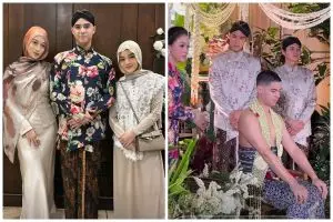 7 Potret siraman Al Ghazali jelang pernikahan, senyum tulus Maia saat sungkeman bikin haru