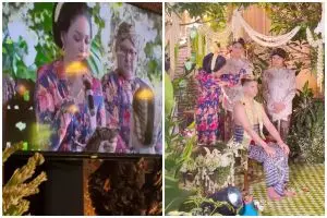 Momen Maia Estianty tahan tangis saat Al Ghazali sungkem jelang nikah